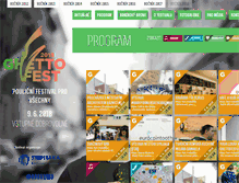Tablet Screenshot of ghettofest.cz